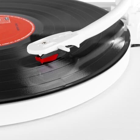 Fenton RP162W hi-fi retro skivspelare med Bluetooth och högtalare - Vit