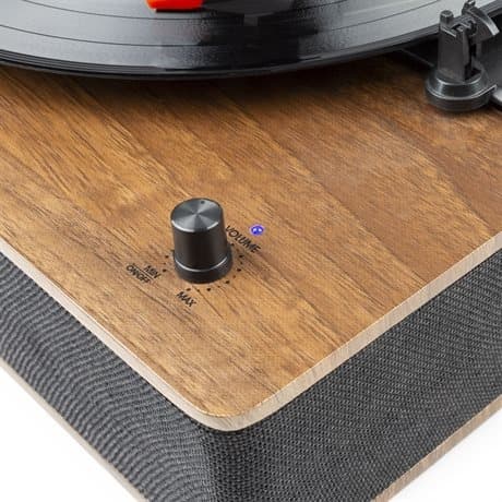 Fenton RP161 retro skivspelare Bluetooth - Inbyggda högtalare - Stereo - Valnöt