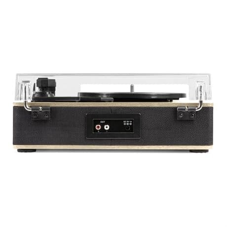 Fenton RP161LW retro skivspelare Bluetooth - Inbyggda högtalare - Stereo - Trä