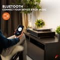 Miniatyrbild 2 av 11: Fenton RP161LW retro skivspelare Bluetooth - Inbyggda högtalare - Stereo - Trä