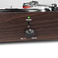 Miniatyrbild 9 av 11: Fenton RP106DW USB-skivspelare med högtalare - Mörkbrun (trä)