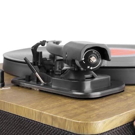 Fenton RP162LW hifi retro skivspelare med Bluetooth och högtalare - Trä (Lightwood)