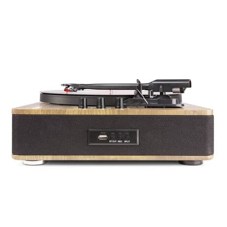 Fenton RP162LW hifi retro skivspelare med Bluetooth och högtalare - Trä (Lightwood)