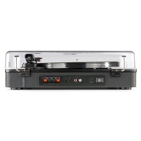 Audizio RP330 stereo skivspelare med Bluetooth och högtalare - 100W peak effekt - Svart