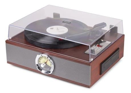 Fenton RP180 retro skivspelare med Bluetooth, CD-spelare och radio