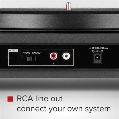 Audizio RP340 high-end skivspelare med Audio Technica AT-3600L pickup+ nål