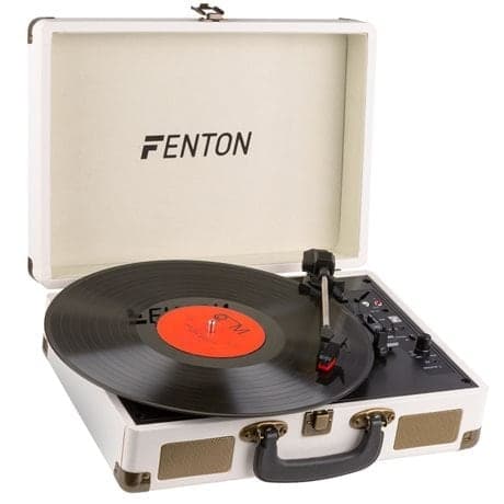 Fenton RP115G retro skivspelare med Bluetooth och USB - Cream