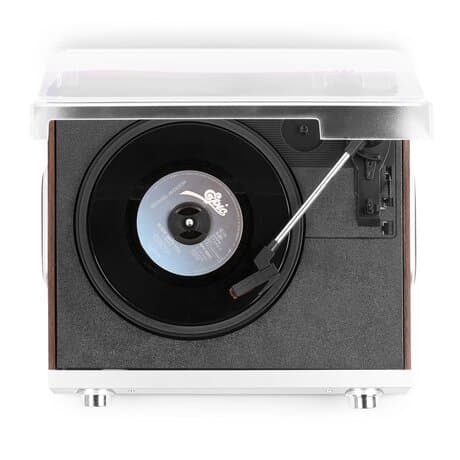 Fenton RP102A skivspelare med Bluetooth, högtalare och mp3-inspelning - Silver