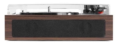 Fenton RP170D skivspelare med Bluetooth och matchande skivfodral - Darkwood