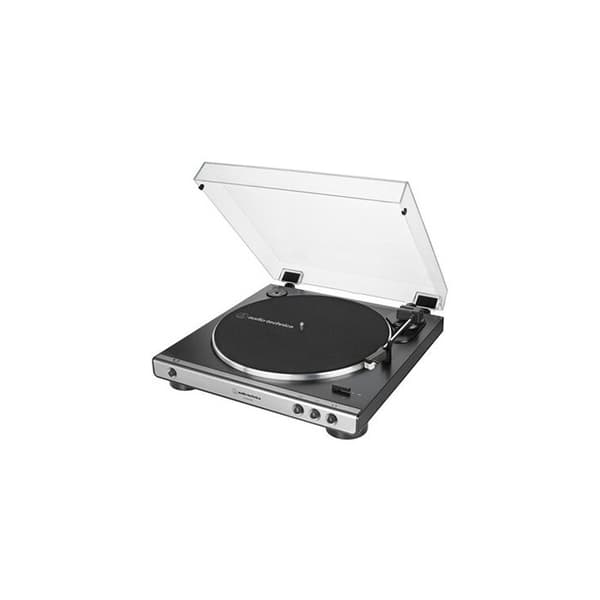 Vinyl skivspelare - Audio Technica - AT-LP60XUSBGM - Helautomatisk - Stereo - Svart