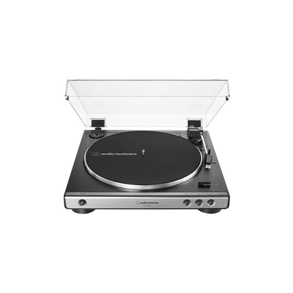 Vinyl skivspelare - Audio Technica - AT-LP60XUSBGM - Helautomatisk - Stereo - Svart