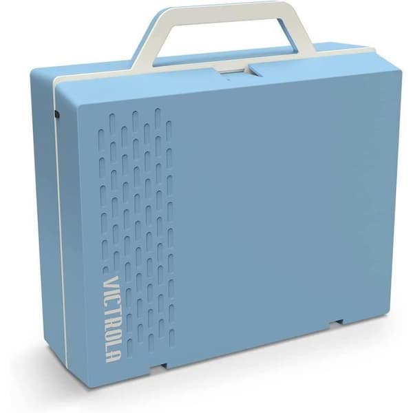 VICTROLA RE-SPIN ECO DESIGNED VINYL DRIFTSKIFT BLÅ