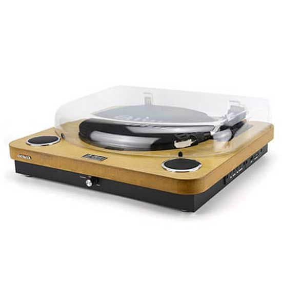 Aiwa Pladespiller Gbtur-120bkmkii Brun One Size / EU Plug
