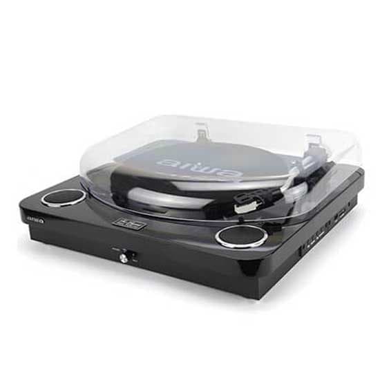 Aiwa Pladespiller Gbtur-120bkmkii Sort One Size / EU Plug