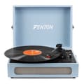 Miniatyrbild 6 av 11: Fenton RP118E retro skivspelare med Bluetooth in/ut och USB - Blå