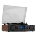 Miniatyrbild 4 av 11: Audizio Tulsa Audio Center Med Skivspelare DAB+ Radio