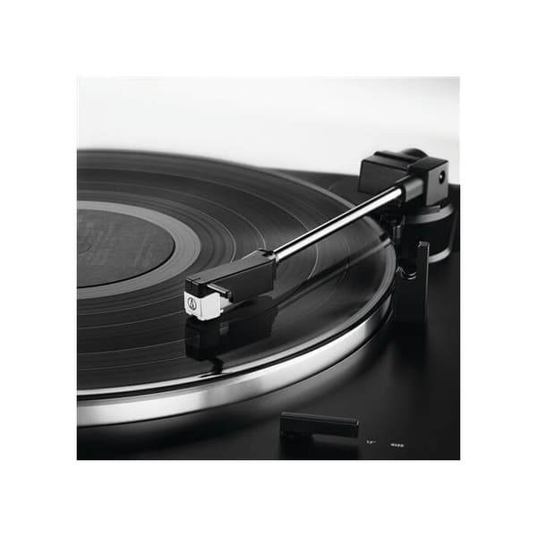 Plattform för vinylskivor - Audio Technica - AT-LP60XBK - Svart - Plugga in och spela - Automatisk