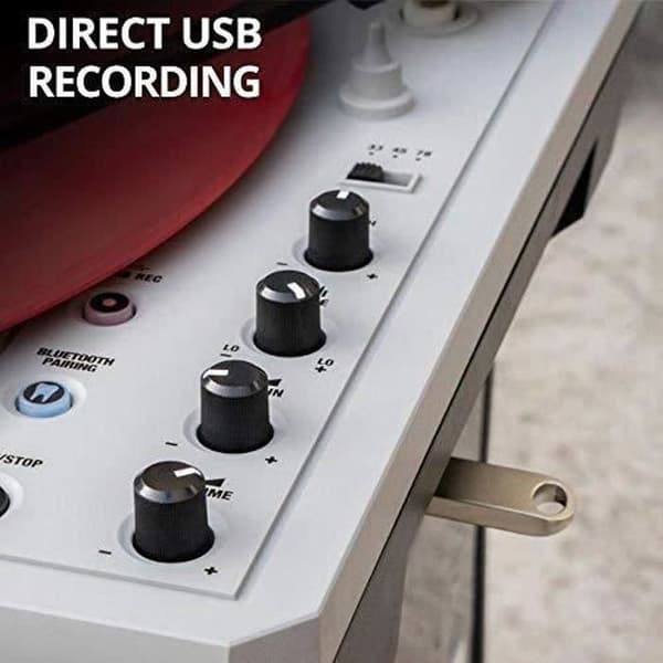 Bärbar skivspelare - Reloop - SPIN - Bluetooth-ljudströmning - Scratching - Mobile cutting