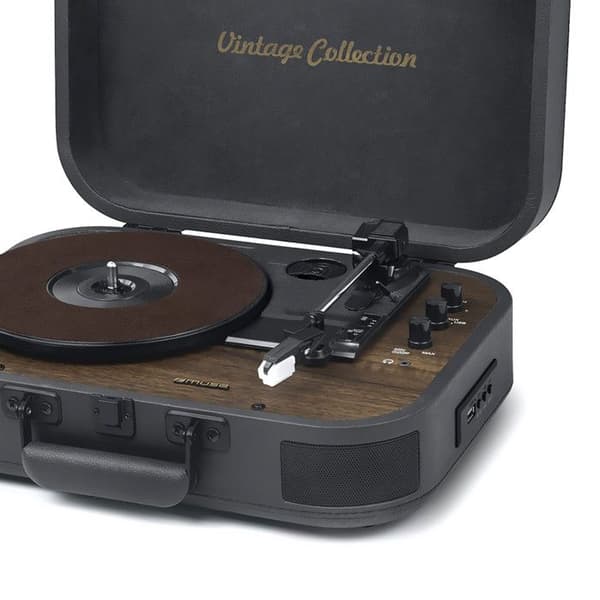 Muse MT-207 DGB vinylskivspelare, 33/45/78 RPM, Stereo 2x5W - Bluetooth USB-port