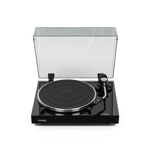 Vinyl skivspelare - THORENS - TD 204 A - Svart - 33/45 rpm - Ljudsystem
