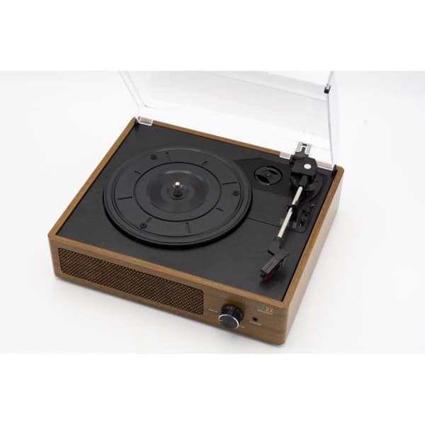 Retro TECHNAXX TX-186 Vinyl skivspelare - Phono, Bluetooth, AUX IN, USB - 2 x 3 W högtalare - 3 hastigheter 33, 45, 78 rpm