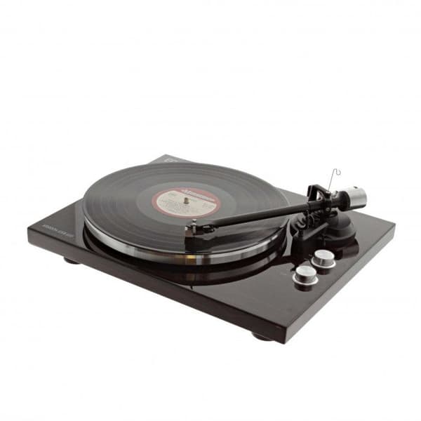 Hi-fi vinyl skivspelare - ENOVA - VISION4 USB WD - USB/Bluetooth - Mörk träfinish - 33/45 rpm
