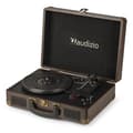 Miniatyrbild 5 av 11: Audizio RP114W - Retro skivspelare i trälookfodral - skivspelare med högtalare och PC-mjukvara