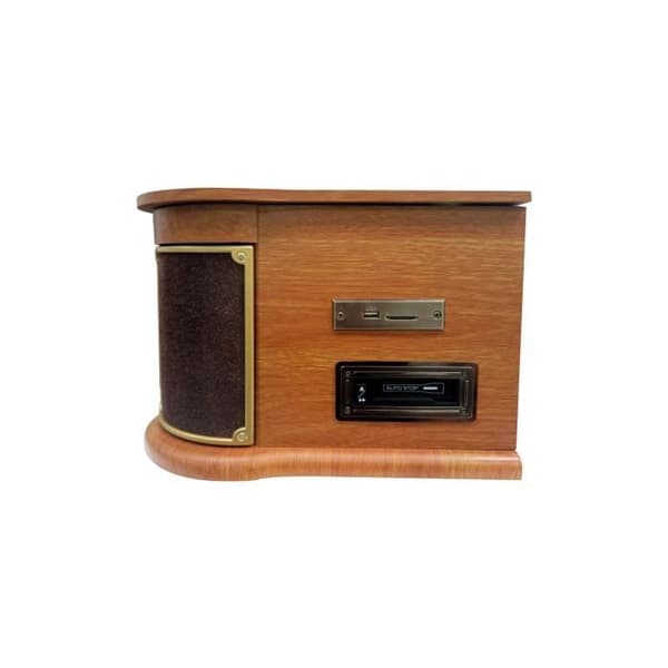 SUNSTECH PXRC52CDWD vinyl skivspelare - Trä - CD/MP3-spelare - Radio - Digital inspelare - Kassett - USB