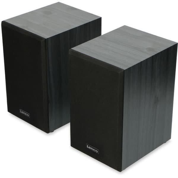 Vinyl skivspelare - LENCO - LS-300BK - Bluetooth, 2 externa högtalare, svart