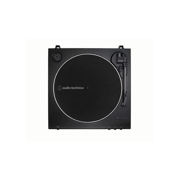Plattform för vinylskivor - Audio Technica - AT-LP60XBK - Svart - Plugga in och spela - Automatisk