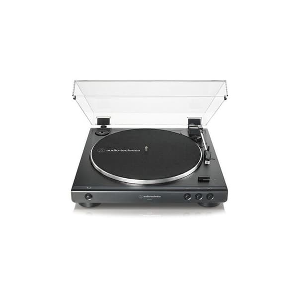 Plattform för vinylskivor - Audio Technica - AT-LP60XBK - Svart - Plugga in och spela - Automatisk