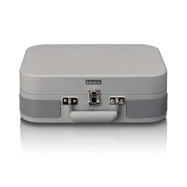 Plattenspielare - LENCO - TT-116GY - Bluetooth - USB-upptagare - Vintage Grå
