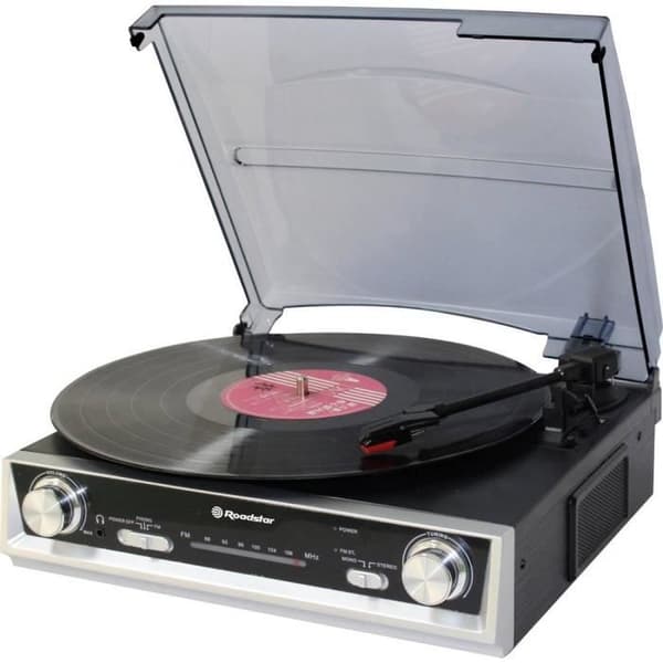 Platine - Roadstar - TTR-8634 - Svart-Silver - Remdrift - Ljudsystem