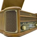 Miniatyrbild 4 av 4: ROADSTAR HIF-1993BT vinyl skivspelare - CD / MP3-spelare - FM-radio - Bluetooth - USB-kodning - Brun