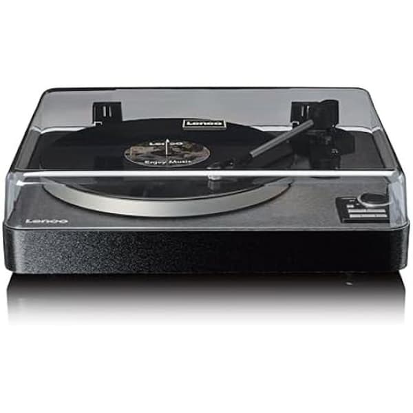 Platina Vinyl - Lenco - LBTA-165BK - Automatisk - Bluetooth 5.3 - Trälåda