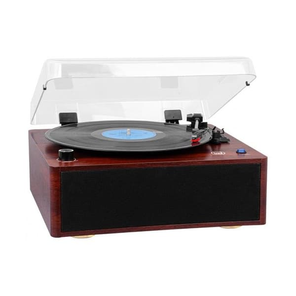 Turna gramofon - TREVI - TT 1030 BT - Elegant trä - Trådlös ljudin- och utgång - 33/45/78 varv