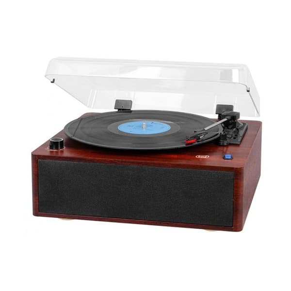 Turna gramofon - TREVI - TT 1030 BT - Elegant trä - Trådlös ljudin- och utgång - 33/45/78 varv