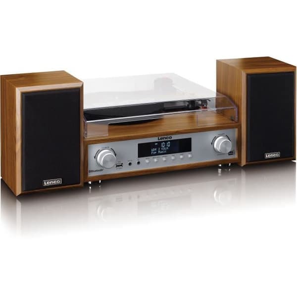 HiFi stereo set - LENCO - MC-160WD - Vinyl skivspelare, DAB+/FM radio, Bluetooth