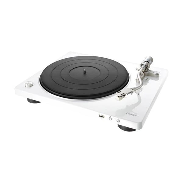 Plattor vinyl - Denon - DP-450USB - Vit - USB - Digital inspelare
