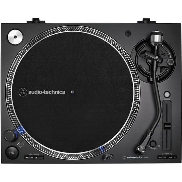 Plattenspiller - Audio Technica - AT-LP140XP - Svart - 33/45 varv - Ljudsystem