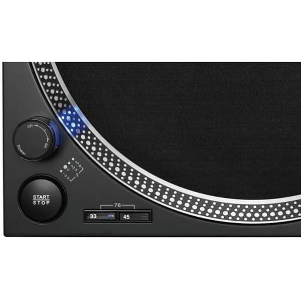 Plattenspiller - Audio Technica - AT-LP140XP - Svart - 33/45 varv - Ljudsystem