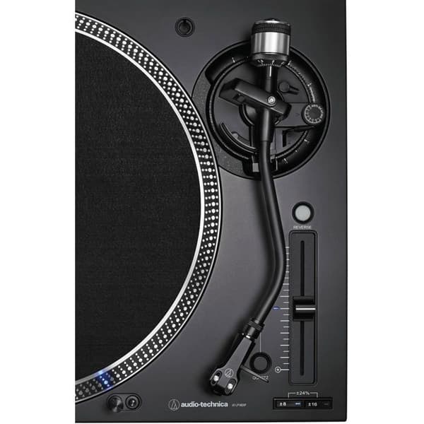 Plattenspiller - Audio Technica - AT-LP140XP - Svart - 33/45 varv - Ljudsystem
