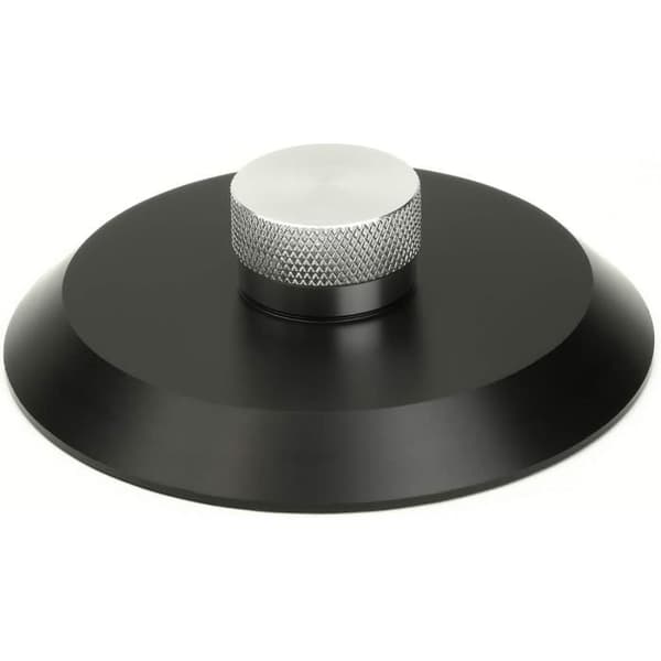 Fästklämma - Dynavox - VC80 - Svart Aluminium - Stabilisering av Vinyl - Kompatibel med Skivspelare
