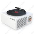 Miniatyrbild 1 av 4: TD® Atomic vinylskivspelare Bluetooth-ljud trådlös liten stålpipa Bluetooth vinylskivspelare Bluetooth-högtalare