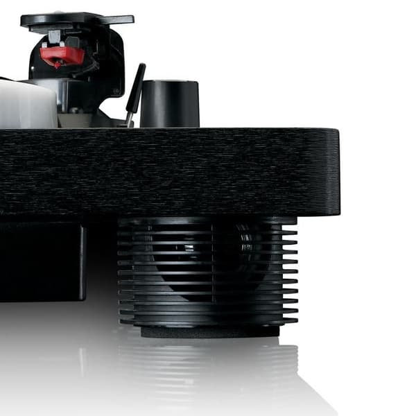 Lenco LS-50LEDBK - Skivspelare med integrerade högtalare och LED-belysning