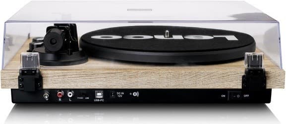 Lenco LBT-188PI levysoitin - mänty Bluetooth