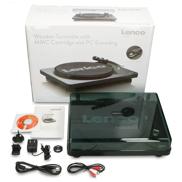 Lenco L 30 pladespiller - sort