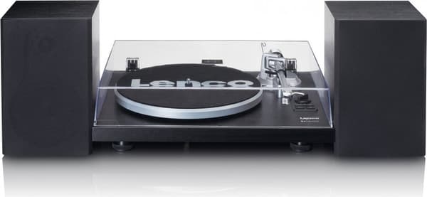 Lenco LS-500BK - HiFi-skivspelare med högtalarset