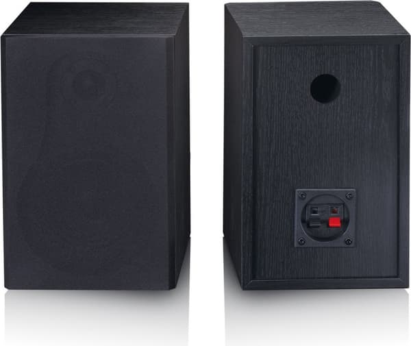 Lenco LS-500BK - HiFi-skivspelare med högtalarset