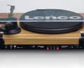 Miniatyrbild 6 av 9: Lenco LS-500OK - HiFi-skivspelare med högtalarset